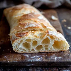 Házi ciabatta – könnyű, levegős olasz kenyér