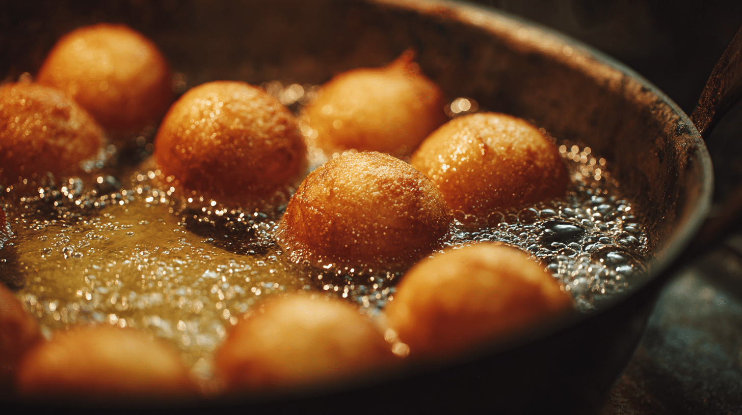 A főzés folyamata közben