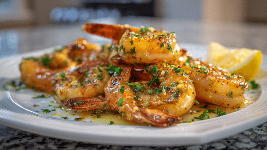 Fokhagymás-vajas királyrák