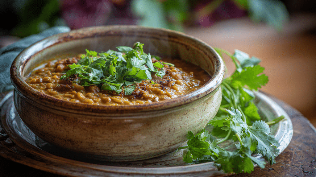 Fűszeres mungóbab curry