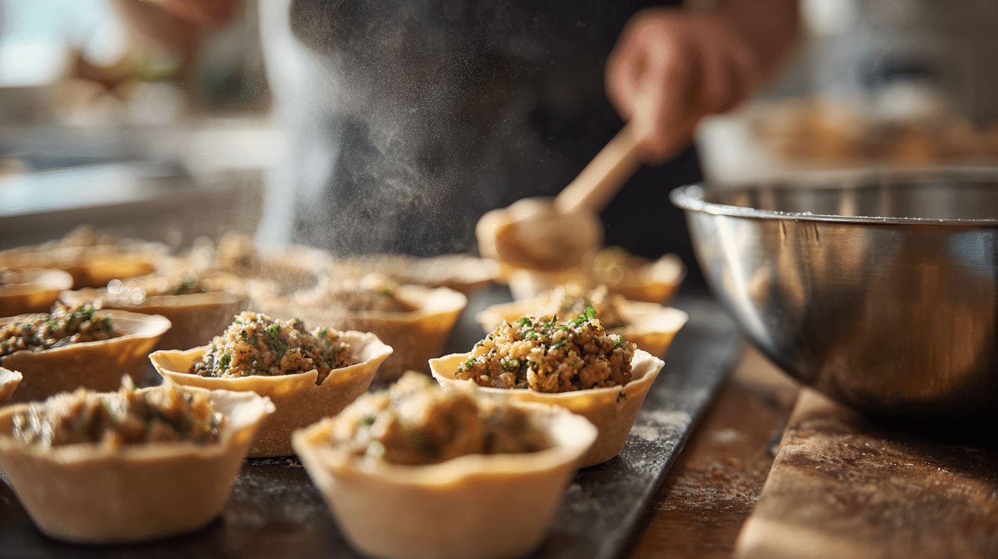 A főzés folyamata közben