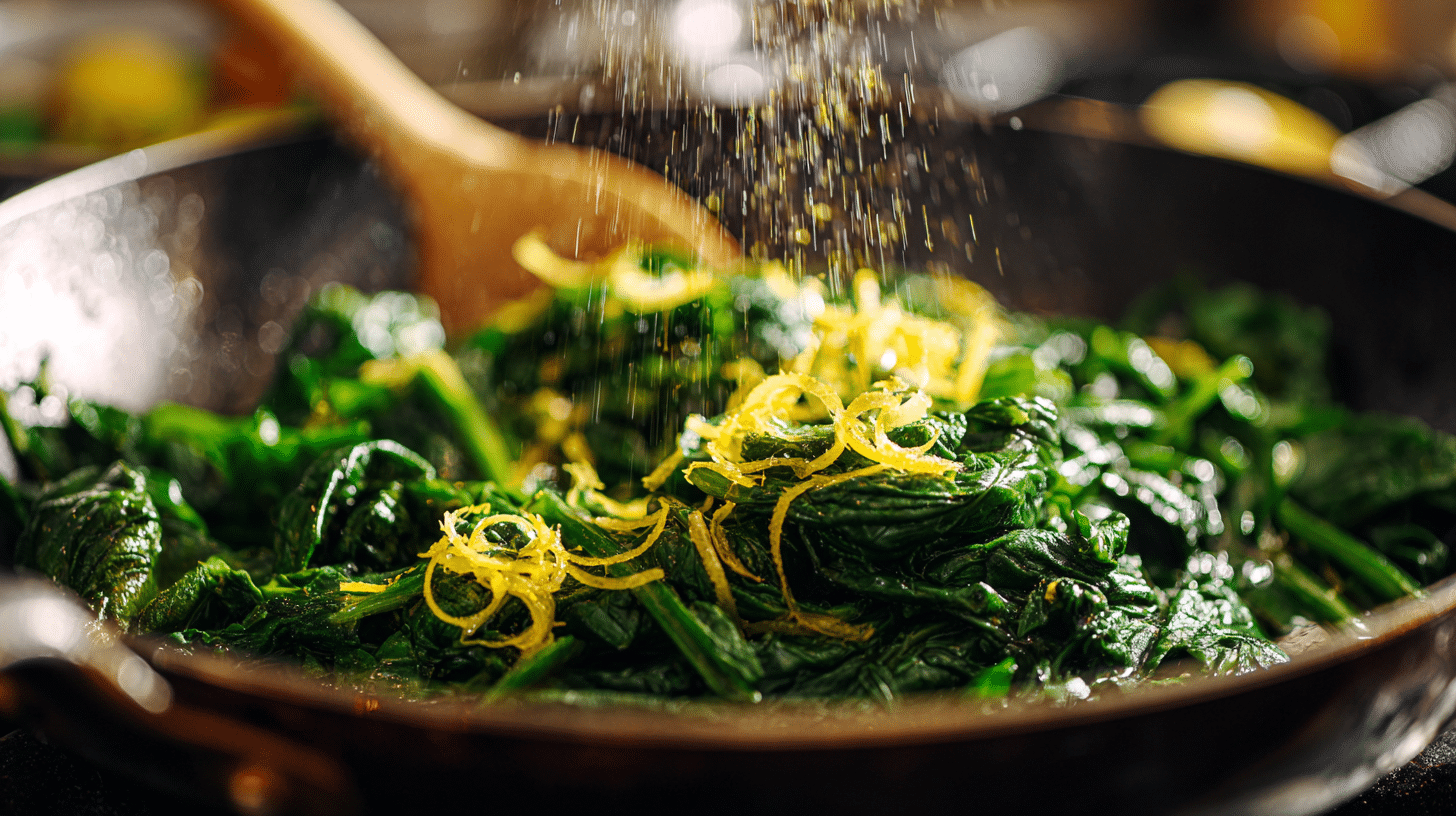 A főzés folyamata közben